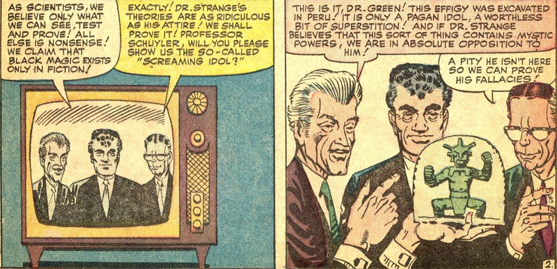 Illustration for article titled The 7 Strangest Moments in Doctor Strange's Weird, Trippy History